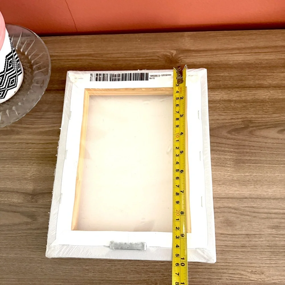 Classy Black Cat Red Bow Tie Cartoon Art Drawing Portrait Canvas Wall Art 8x10”